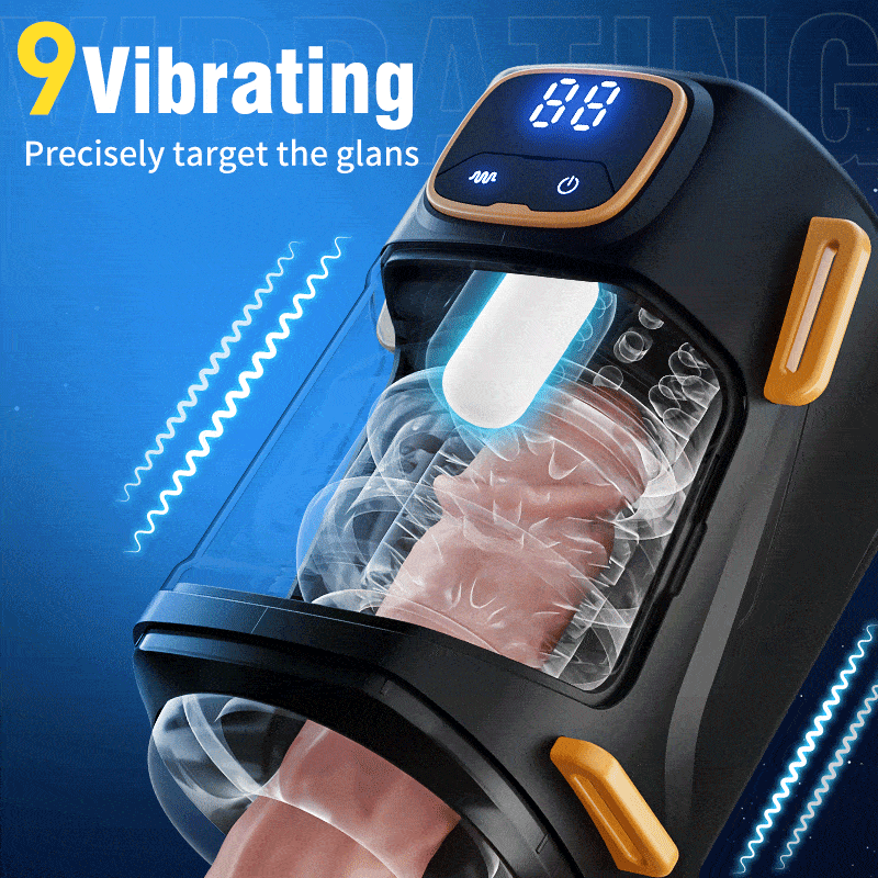 DeepRide X - Wearable Male Stroker Thrusting 300 Thrusts/Min Masturbation Cup