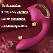 Load image into Gallery viewer, Fashion Women's Masturbation G-spot Stick Sucking Vibrating Stick Husband And Wife Share Adult Articles