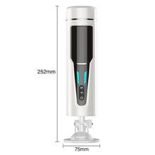 Load image into Gallery viewer, Men's Fully Automatic Telescopic Insertion Aircraft Cup Vibration Induction Speech Adult Sexual Products