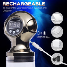 Load image into Gallery viewer, Pipe - Automatic Electric Penis Enlarger Pump